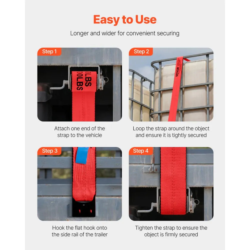 VEVOR Winch Straps, 4