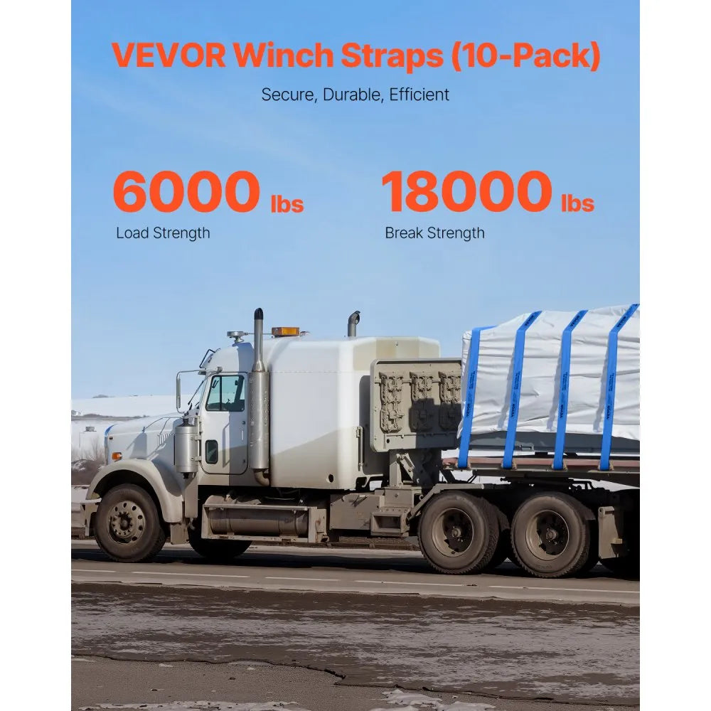 VEVOR Winch Straps, 4
