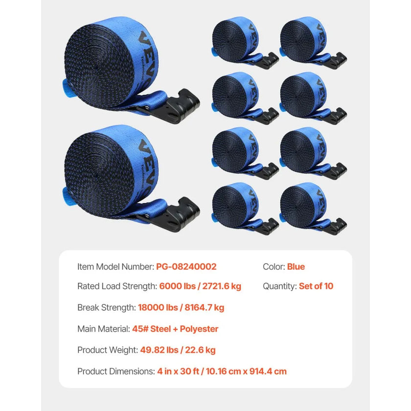 VEVOR Winch Straps, 4