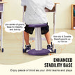 VEVOR Kids Wobble Chair Active Chair with Sponge Cushion for Age 7-14 Purple
