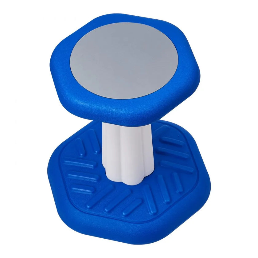 VEVOR Kids Wobble Chair Active Chair with Sponge Cushion for Age 3-7 Blue