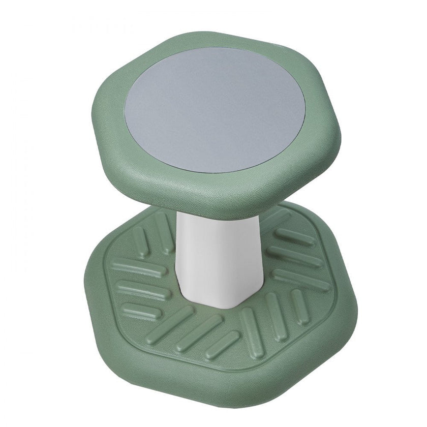VEVOR Kids Wobble Chair Active Chair with Sponge Cushion for Age 3-7 Green