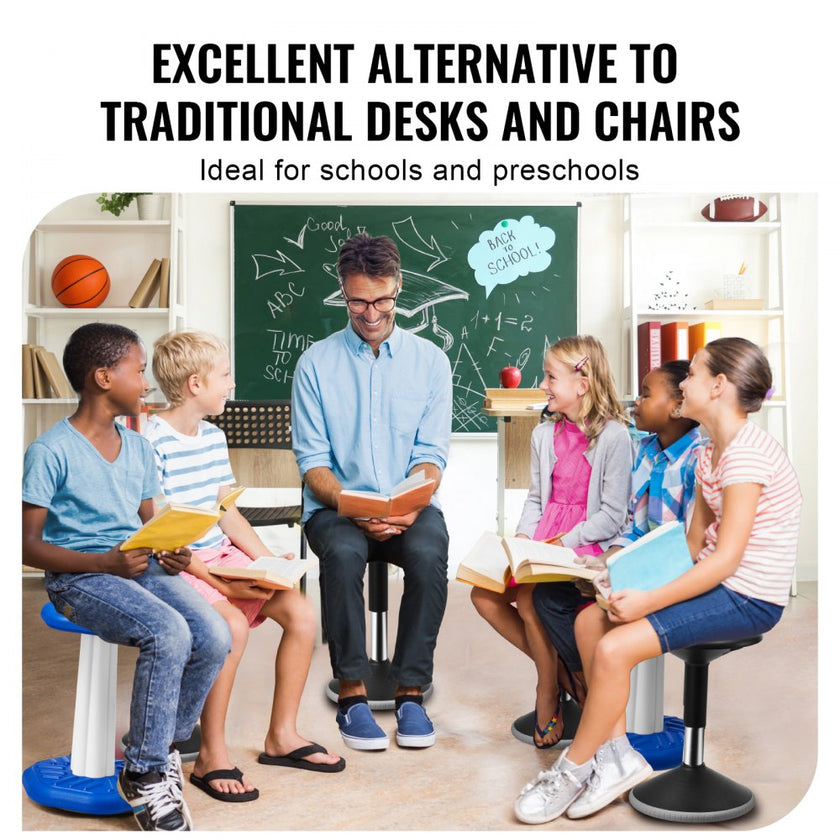 VEVOR Wobble Chair Height-Adjustable (15.7-21.7