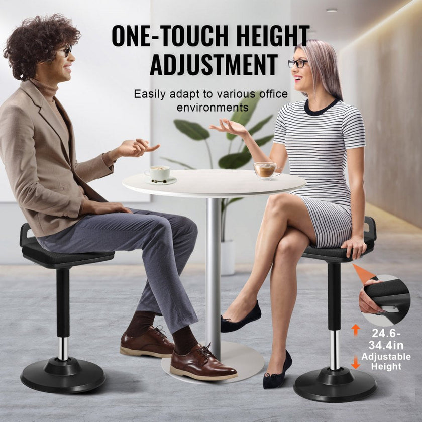 VEVOR Wobble Chair Height-Adjustable (24.6-34.4