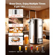 VEVOR Home Beer Brewing Machine Grain Brewing System w/ Circulating Pump 8 Gal