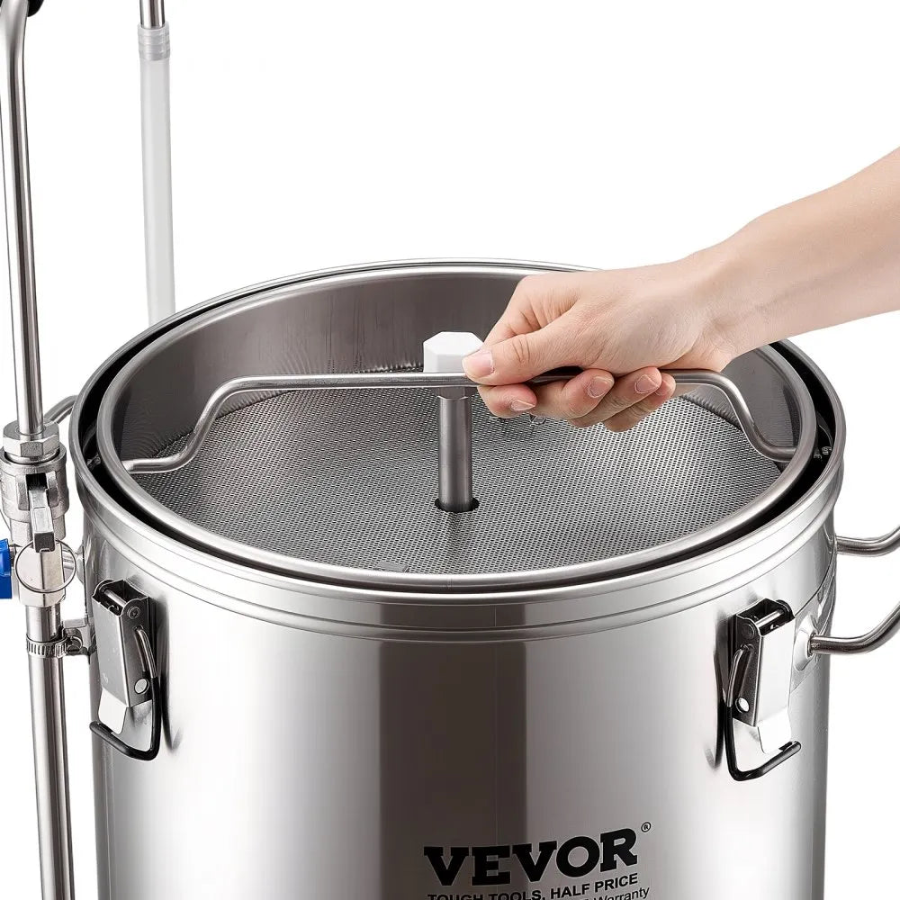 VEVOR Home Beer Brewing Machine Grain Brewing System w/ Circulating Pump 8 Gal