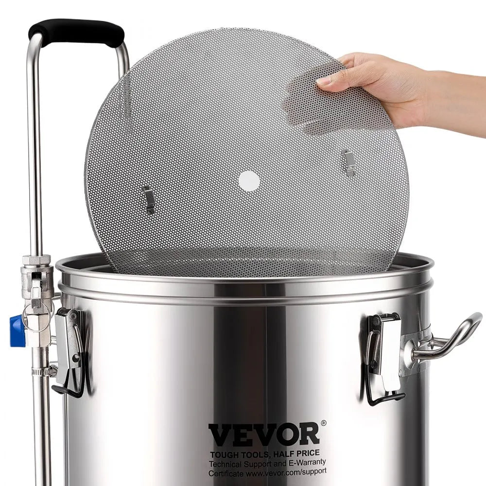 VEVOR Home Beer Brewing Machine Grain Brewing System w/ Circulating Pump 8 Gal