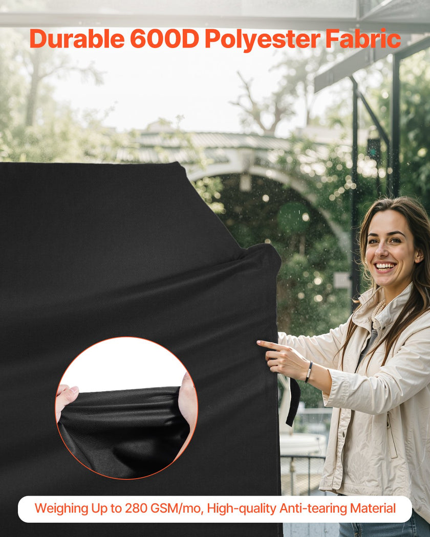 VEVOR 52 inch Grill Cover Heavy Duty BBQ Gas Grill Cover Outdoor Waterproof