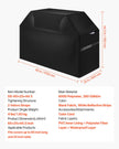 VEVOR 65 inch Grill Cover Heavy Duty BBQ Gas Grill Cover Outdoor Waterproof