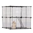VEVOR Large 2-tier Cat Cage 28 x 28 x 28