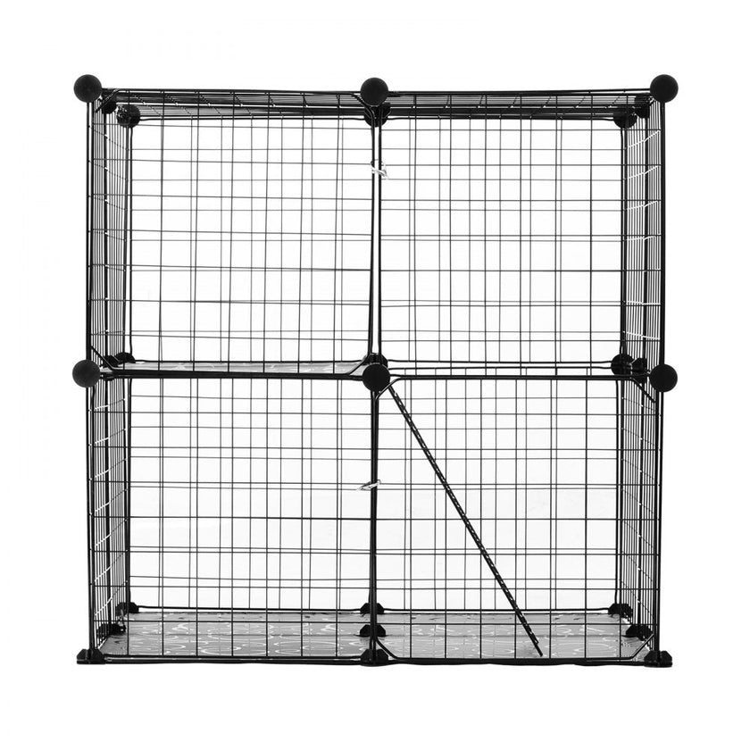 VEVOR Large 2-tier Cat Cage 28 x 28 x 28