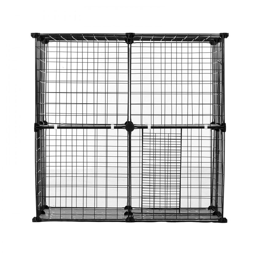 VEVOR Large 2-tier Cat Cage 28 x 28 x 28