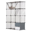 VEVOR Large 4-tier Cat Cage 41 x 14 x 55