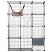 VEVOR Large 4-tier Cat Cage 41 x 14 x 55