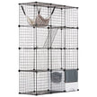VEVOR Large 4-tier Cat Cage 41 x 14 x 55