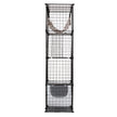 VEVOR Large 4-tier Cat Cage 41 x 14 x 55