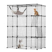 VEVOR Large 4-tier Cat Cage 41 x 28 x 55