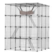 VEVOR Large 4-tier Cat Cage 41 x 41 x 55