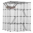VEVOR Large 4-tier Cat Cage 41 x 41 x 55
