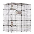 VEVOR Large 4-tier Cat Cage 54 x 41 x 69