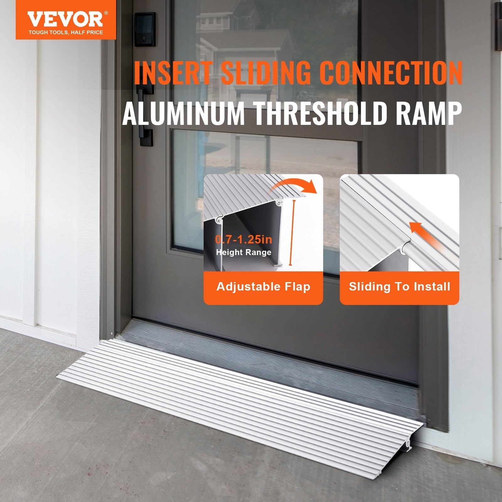 VEVOR Door Threshold Ramp, 1