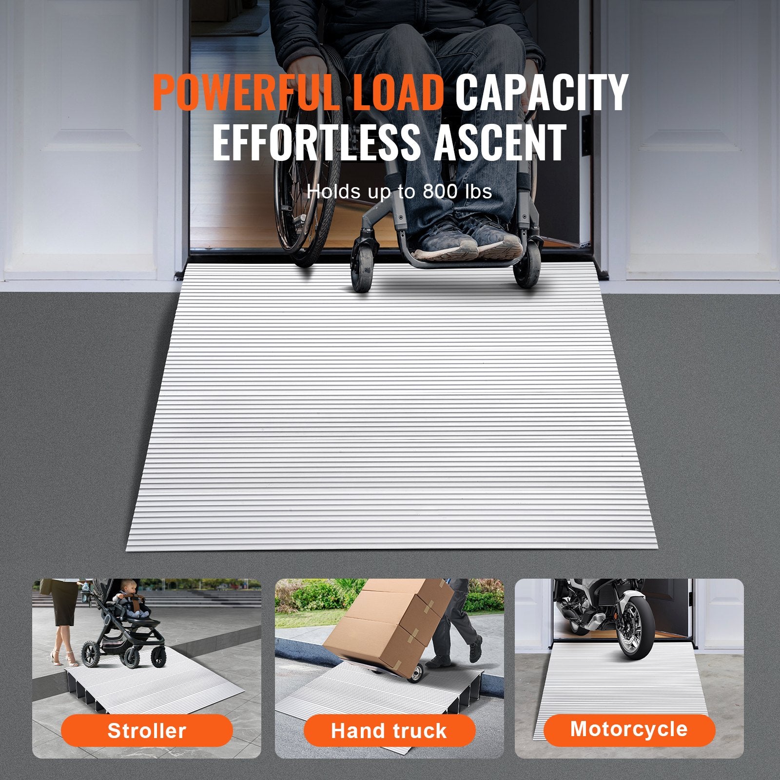 VEVOR Door Threshold Ramp, 6