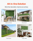 VEVOR Artificial Grass Wall Panels 40 x 120 in Milan Grass Greenery for Decor