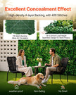 VEVOR Artificial Grass Wall Panels 8 PCS 20 x 20 inch 3D Greenery for Decor