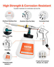 VEVOR Car Cleaning Gun 6-9.2Bar High-Pressure Air Blow Gun with 1L Liquid Bottle