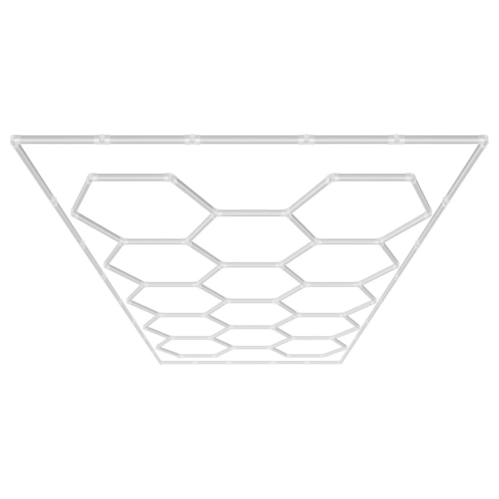 VEVOR Hexagon Garage Lights 86400LM 14 Grids Honeycomb LED Shop Ceiling Light