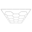 VEVOR Hexagon Garage Lights 86400LM 14 Grids Honeycomb LED Shop Ceiling Light