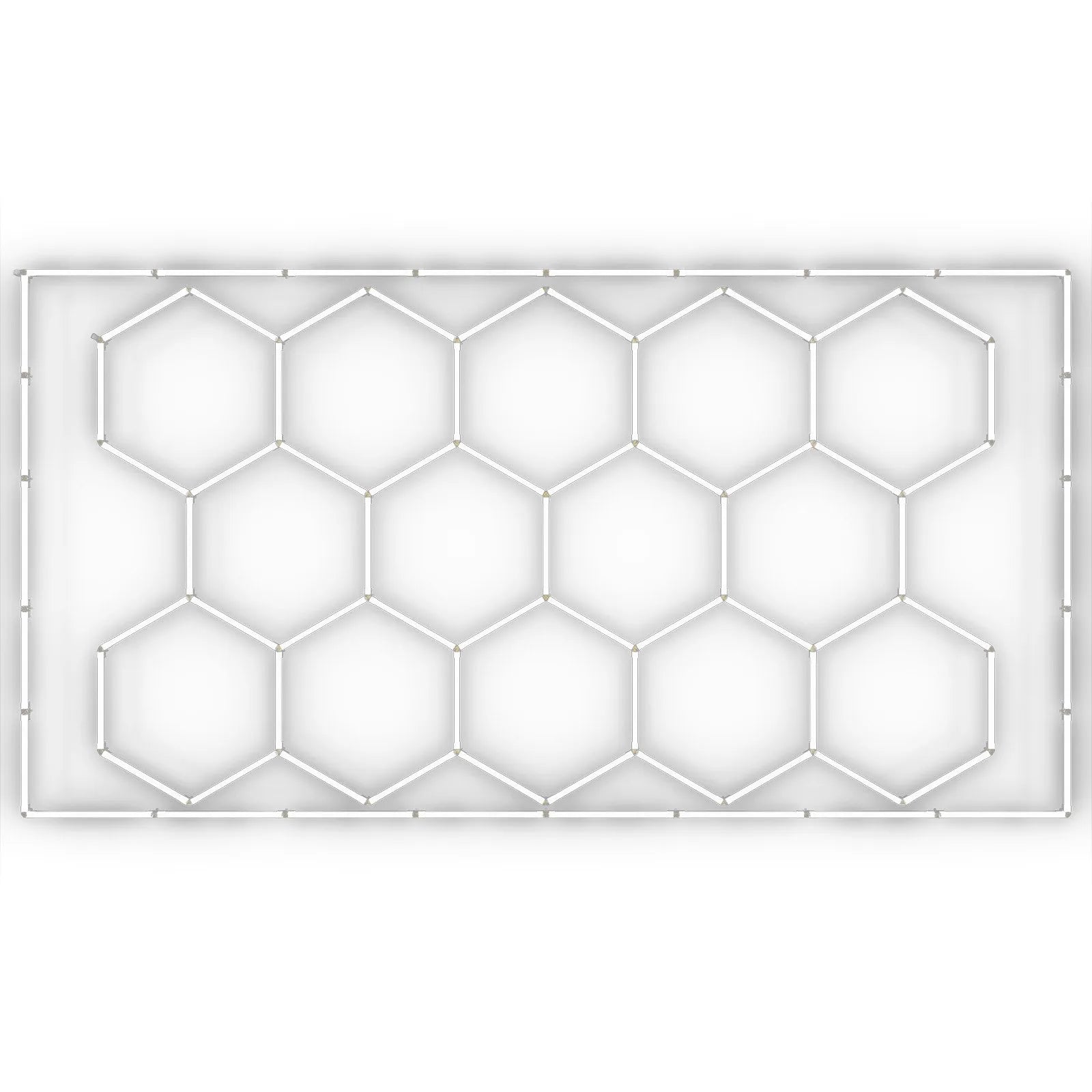 VEVOR Hexagon Garage Lights 86400LM 14 Grids Honeycomb LED Shop Ceiling Light