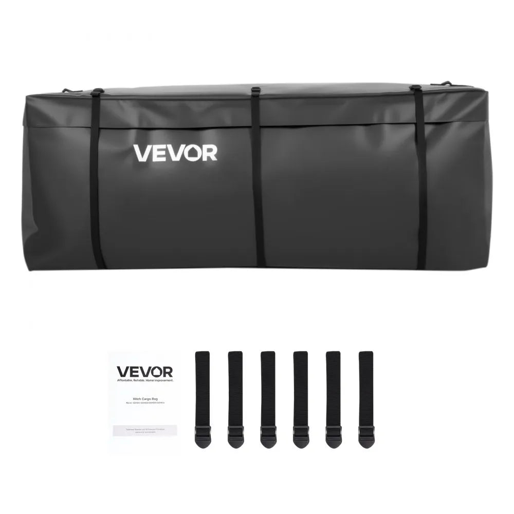 VEVOR Hitch Cargo Carrier Bag 59.84 x 24.02 x 24.41 in (20 Cu.ft) Waterproof