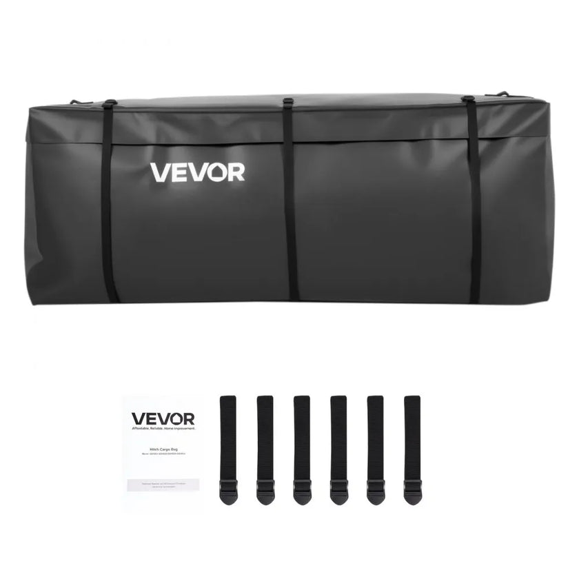 VEVOR Hitch Cargo Carrier Bag 59.84 x 24.02 x 24.41 in (20 Cu.ft) Waterproof