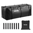 VEVOR Hitch Cargo Carrier Bag 59.84 x 23.9 x 24.02 in (20 Cu.ft) with 8 Straps