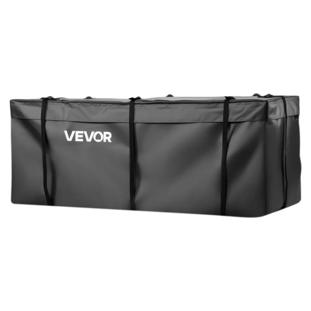 VEVOR Hitch Cargo Carrier Bag 59.84 x 23.9 x 24.02 in (20 Cu.ft) with 8 Straps