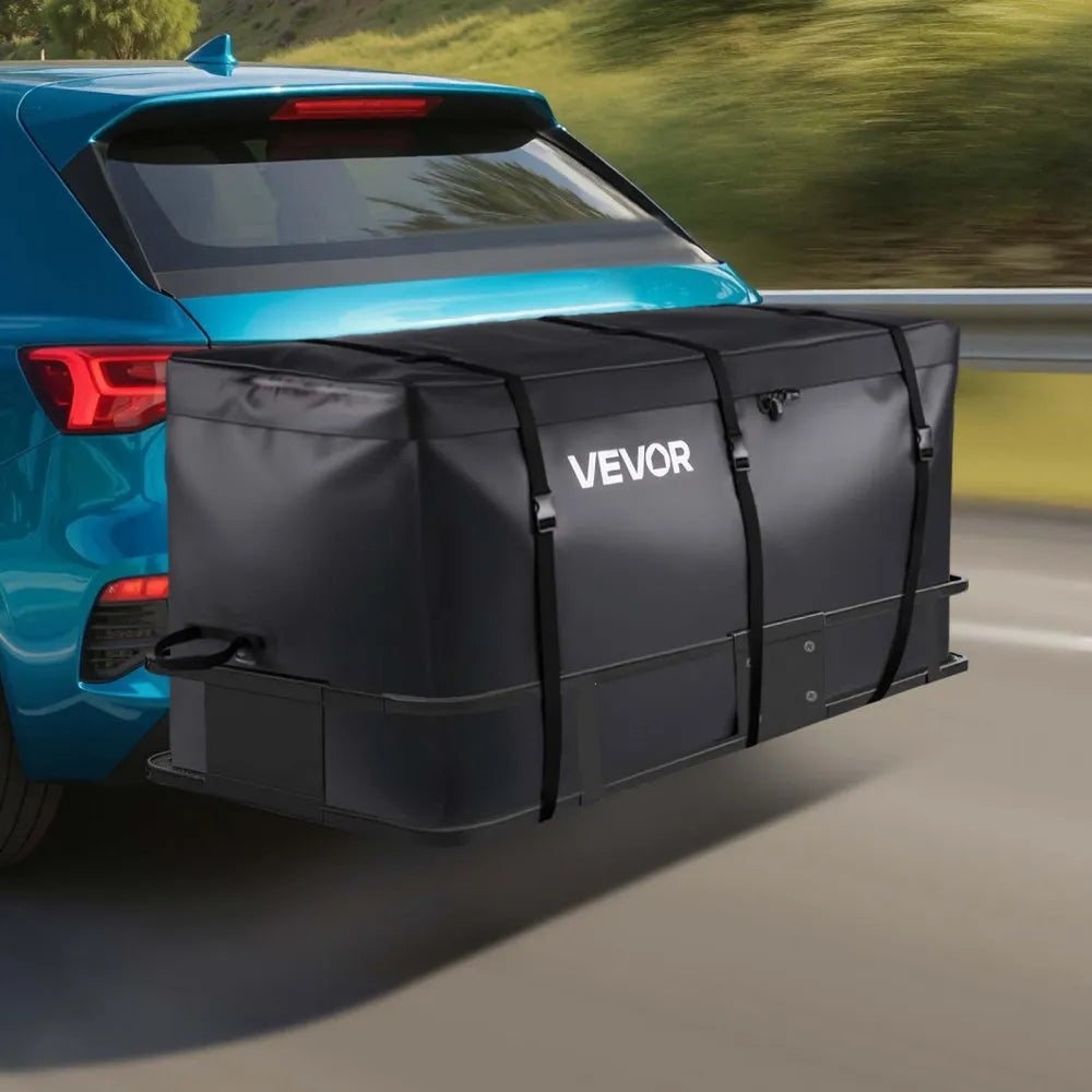 VEVOR Hitch Cargo Carrier Bag 59.84 x 24.02 x 30.63 in (25 Cu.ft) Waterproof