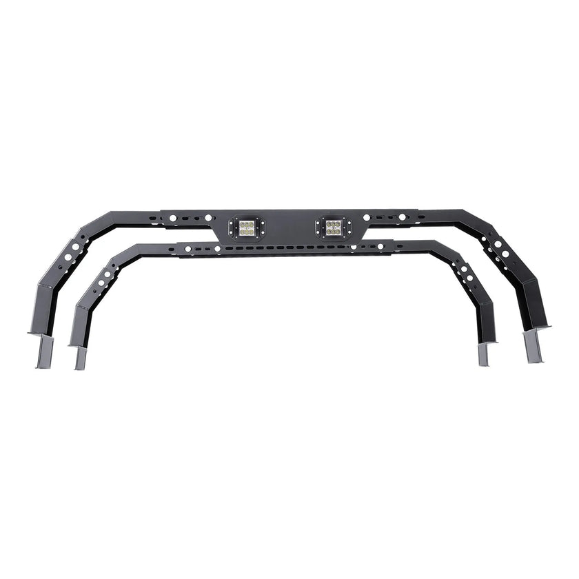 VEVOR Overland Truck Bed Rack LED fit Ram 1500/Canyon/Silverado 1500/Tundra