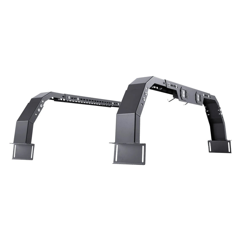 VEVOR Overland Truck Bed Rack LED fit Ram 1500/Canyon/Silverado 1500/Tundra