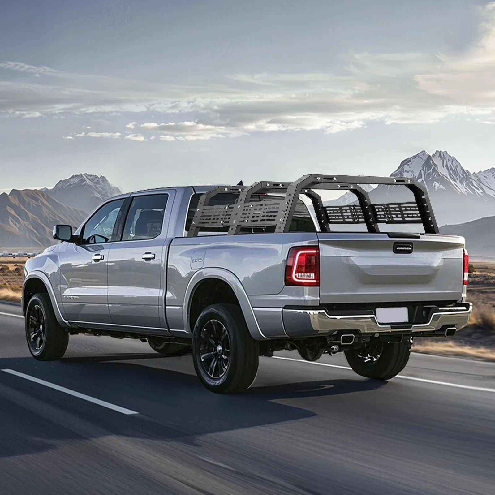 VEVOR Overland Truck Bed Rack 900 lbs Capacity Fit Full Size & Mid-Size Trucks