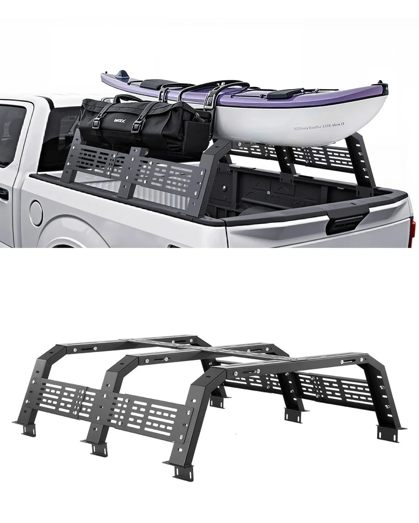 VEVOR Overland Truck Bed Rack 900 lbs Capacity Fit Full Size & Mid-Size Trucks