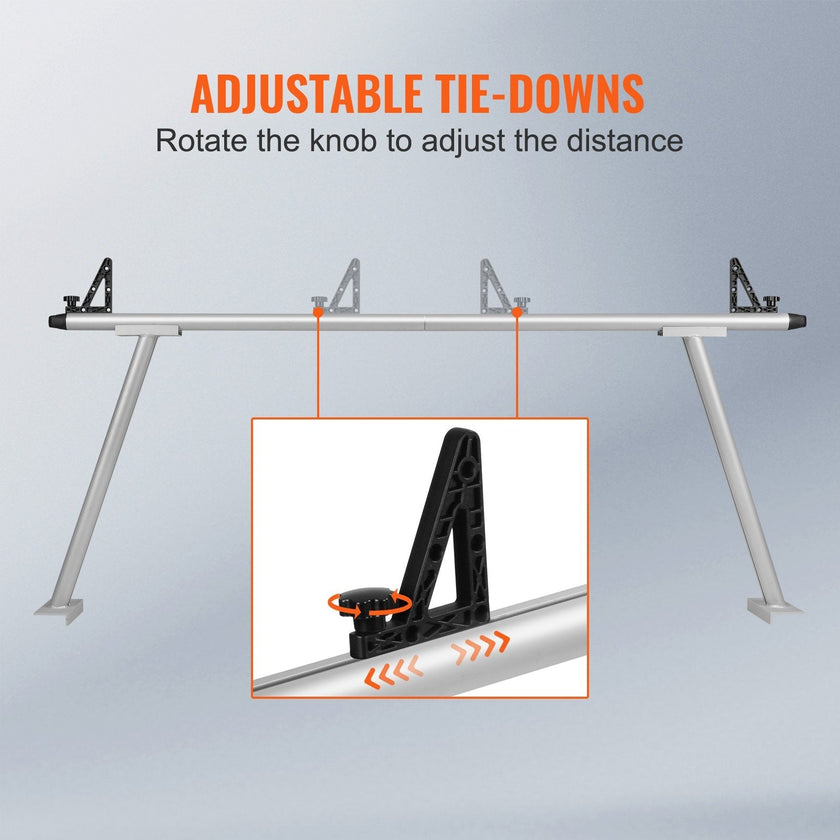 VEVOR Truck Rack, 800 lbs Capacity, 71