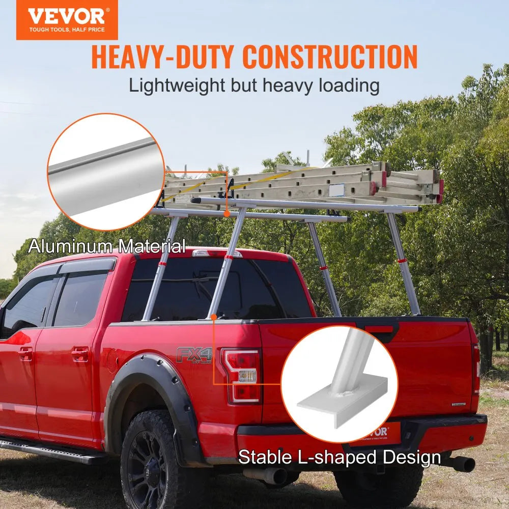VEVOR Truck Rack Pick up Truck Ladder 17