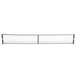 VEVOR Portable Pickleball Net System, 22FT Regulation Size Net, Weather Resistant Steady Metal Frame & Strong PE Net, Outdoor Game Sports Net with Carrying Bag, Easy Setup, Play in Backyard Driveway