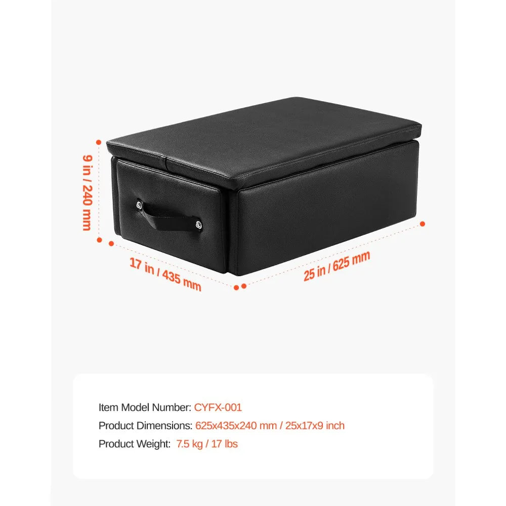 VEVOR Pilates Box for Reformer Pilates Equipment Accessory for Exercises Black