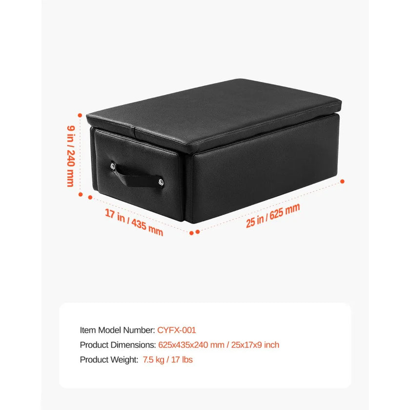 VEVOR Pilates Box for Reformer Pilates Equipment Accessory for Exercises Black