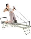 VEVOR Foldable Pilates Reformer Pilates Machine Home Gym Workout Equipment