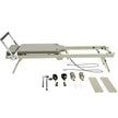 VEVOR Foldable Pilates Reformer Pilates Machine Home Gym Workout Equipment
