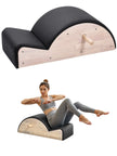 VEVOR Pilates Spine Corrector Arc Fitness Accessory Spine Exercises Rubber Wood