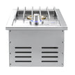 VEVOR Single Grilling Side Burner for Outdoor 17,000BTU Propane & Natural Gas